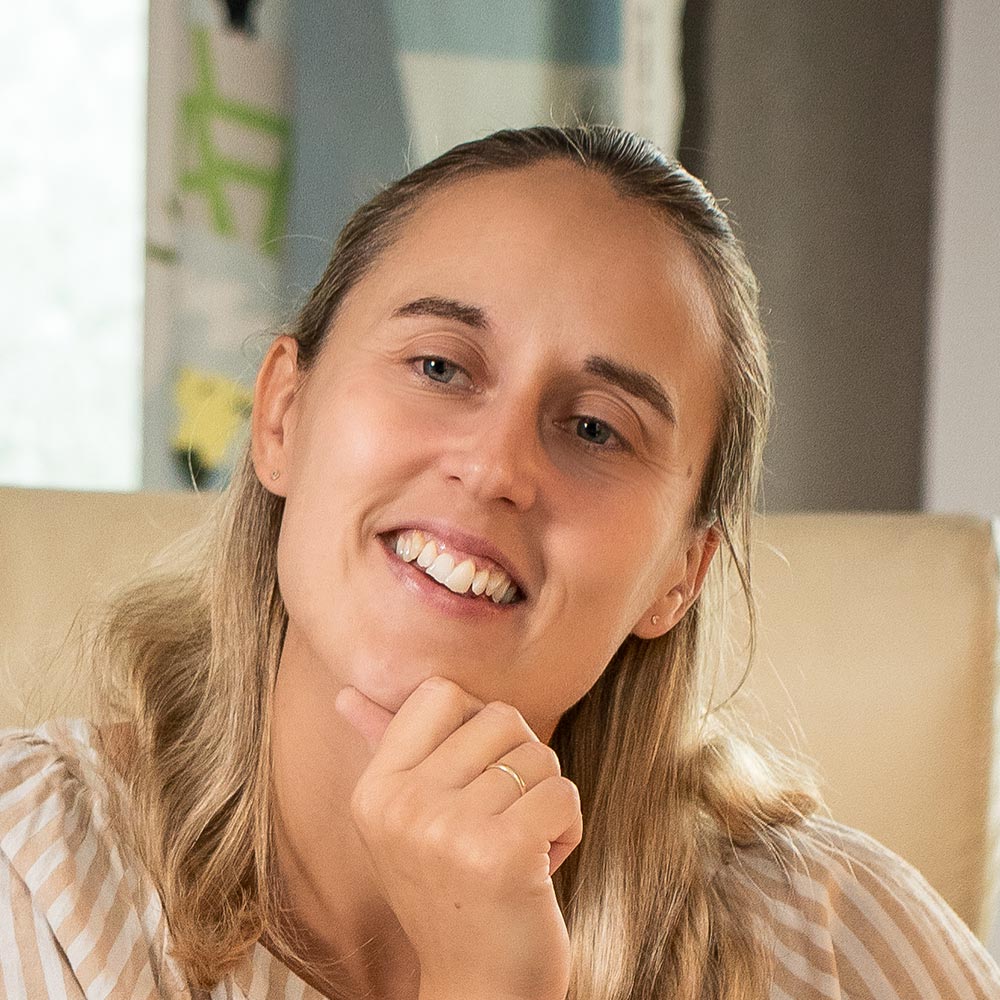Anja Bogendorfer vom Team des Instituts Lichterregen